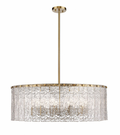 Glacier 12 Light Pendant 12 x 32.5 Inches Wide by Z-Lite - 1943P32