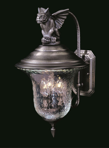 Carcassonne 3 Light Metal Outdoor Wall Lantern 19 Inch Tall by Framburg - 8505