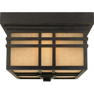 Hillcrest 2 Light 11.5 Inch Wide Flush Mount by Quoizel - HC1612IB
