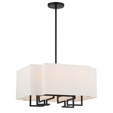 Upham Estates 8 Light Large Pendant 25 Inch Wide by Minka Lavery - 2958-572