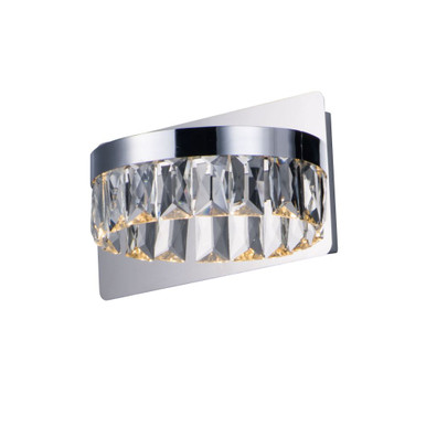 Icycle 11.6W 1 LED Light Wall Sconce by Maxim - 38371BCPC