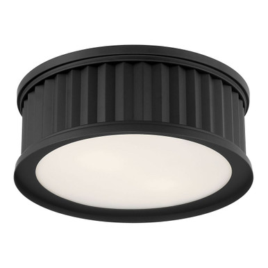 Corvella 9W 2 LED Flush Mount 5.25 Inch Tall and 14 Inch Wide by Millennium - 9502-MB