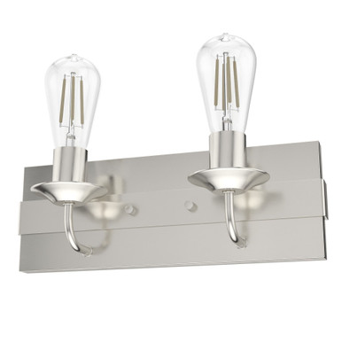 Perch Point 2 Light Vanity Light by Hunter - 19430