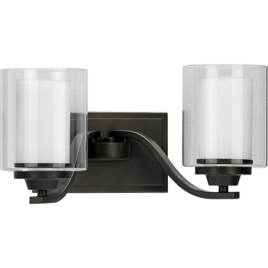 Kene 2 Light Vanity Light by Progress - P300121