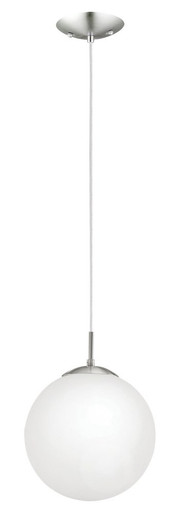 Rondo 1 Light Small Pendant 9.88 Inch Wide by Eglo - 85262A