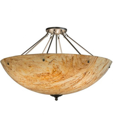 Madison 8 Light Semi Flush Mount 24 x 36 Inches by Meyda Tiffany - 151473