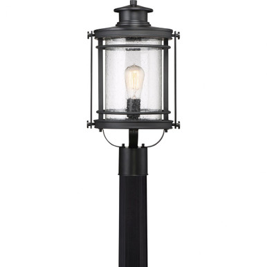 Booker 1 Light Outdoor Post Lantern 19.5 Inches high by Quoizel  - BKR9010