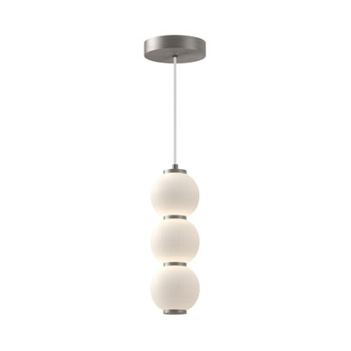 Bijou 20W LED Pendant 19.75 Inch Tall and 6.38 Inch Wide by Alora - PD530313BNOP-UNV