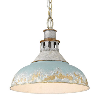 Kinsley 1 Light Medium Pendant by Golden - 0865-L