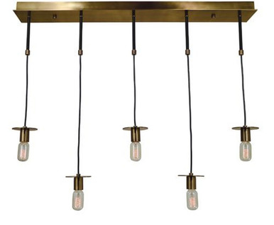 Juliette 5 Light Oversized Island Chandelier by Framburg - 4898