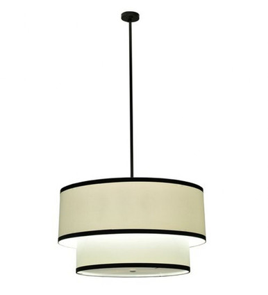 Cilindro 3 Light 2 Tier Pendant 70 x 36.5 Inches by Meyda Tiffany - 243366