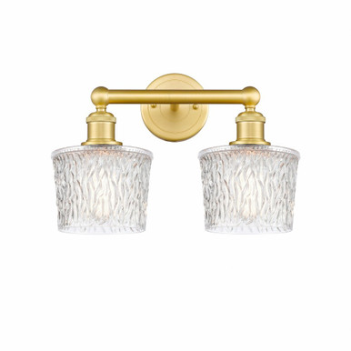 Niagra 2 Light Industrial Vanity Light 15.5 Inch Wide by Innovations - 616-2W-NIA