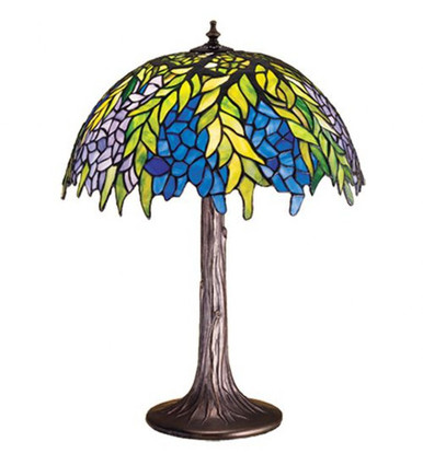 Tiffany Honey Locust 1 Light Table Lamp 23 x 16 Inch by Meyda Tiffany - 30541