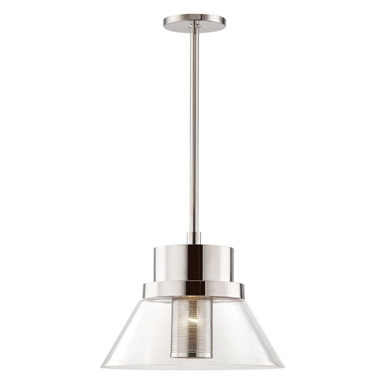 Paoli 1 Light Medium Pendant 15.5 Inch Length by Hudson Valley - 4032