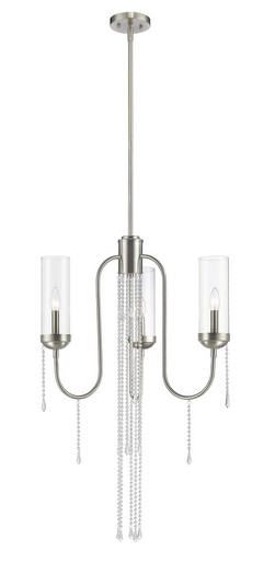 Siena 3 Light Medium Chandelier by Z-Lite - 433-3BN
