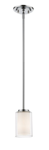 Willow 1 Light Mini Pendant by Z-Lite 426MP-CH - 426MP-CH