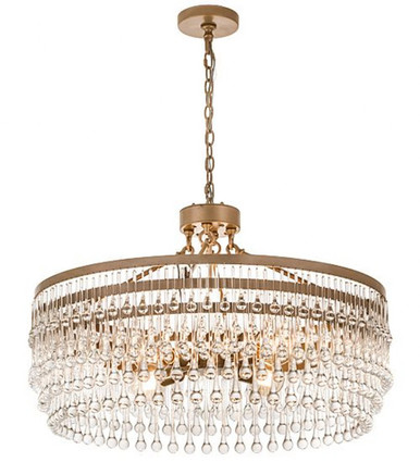 Corsica 4 Light Chandelier 27 x 35 Inches Wide by Meyda Tiffany - 187821