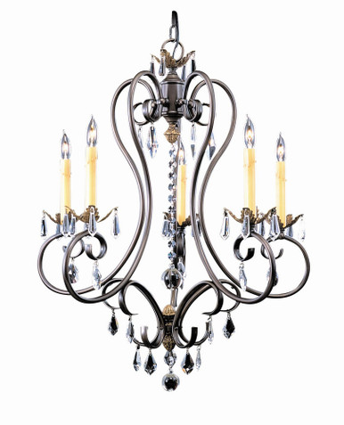 Liebestraum 5 Light Large Chandelier by Framburg - 9905 MB