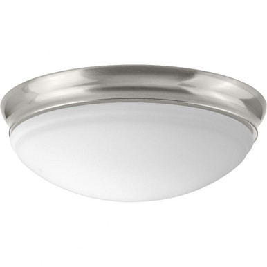 1 LED 11 Inch Wide Globe Shade Flush Mount by Progress - P350100