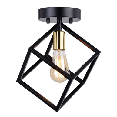Deering 1 Light Flush Mount 12 Inch Tall and 10.25 Inch Wide by Vaxcel - C0300