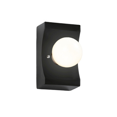 Ambiance 1 Light Scoop Wall Sconce 8 Inch Tall by Justice Design - CER-3025