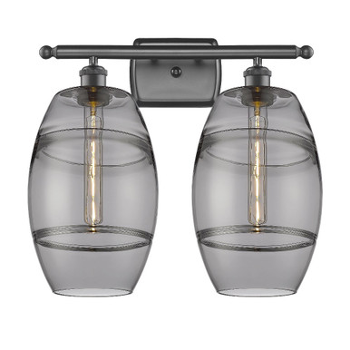 Vaz 2 Light Vanity Light 18 Inch Wide by Innovations - 516-2W-G557-8