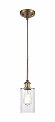 Clymer 1 Light Mini Pendant 8.88 Inch Tall X 3.88 Inch Wide by Innovations - 516-1S-BB-G802