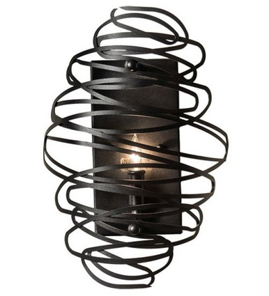 Cyclone 1 Light Wall Sconce 15 x 10 Inches by Meyda Tiffany 229531 - 229531