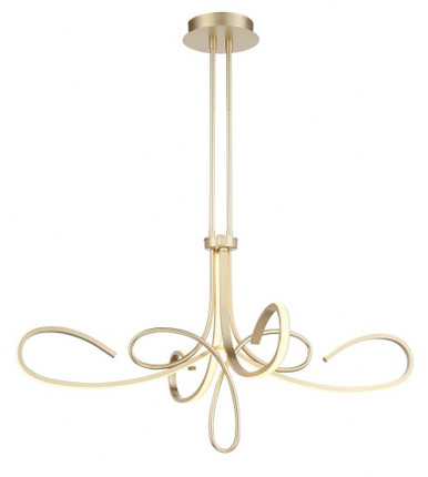 Astor 1 LED Light Oversized Chandelier by George Kovacs - P5437-697-L