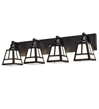 T Mission Four Light Bath Vanity 10 x 36 Inch by Meyda Tiffany - 219287
