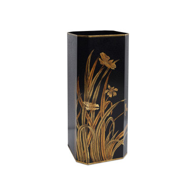 Glasshouse Tole Umbrella Stand 22.25 Inch and 9 Inch Wide by Currey Company - 1200-1064