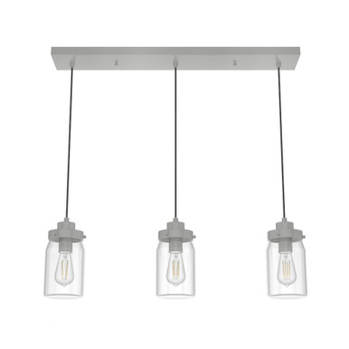 Devon Park 3 Light Linear Pendant by Hunter Fans - 19155