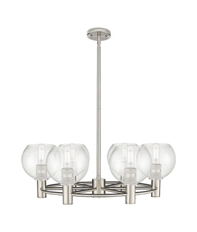 Crown Point 6 Light Stem Chandelier 8.28 Inch X 26 Inch Wide by Innovations - 434-6CR-G12-6_P