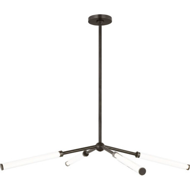 Poza 25.4W 4 LED Chandelier 40 Inch Wide by Visual Comfort Modern - SLCH781