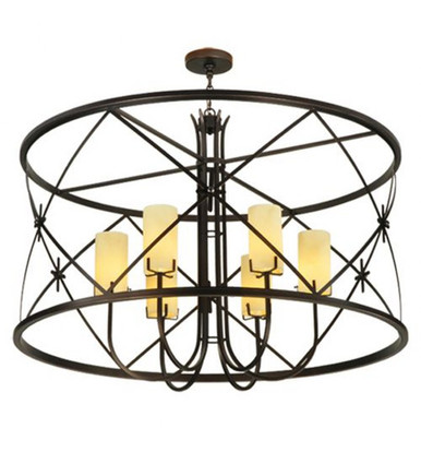 Penelope 6 Light Pendant 41.5 x 48.25 Inches by Meyda Tiffany - 128923