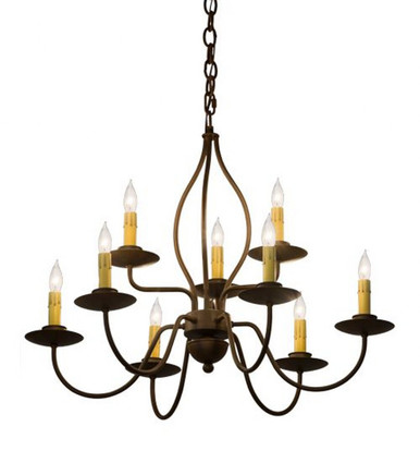 Earl 9 Light Chandelier 26 Inches Tall and 28 Inches Wide by Meyda Tiffany - 160692