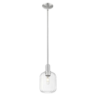 Preston 1 Light Stem Mini Pendant 6.75 Inch Wide by Innovations - 716-1S-SN-G460-7CL