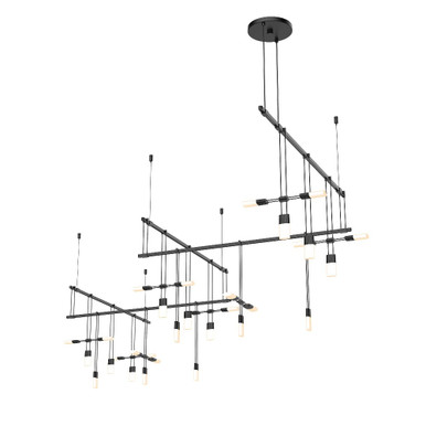 Suspenders 49.6W 15 LED Pendant 21 Inch Tall and 118 Inch Wide by Sonneman - S1K36K-JR180612-SC02