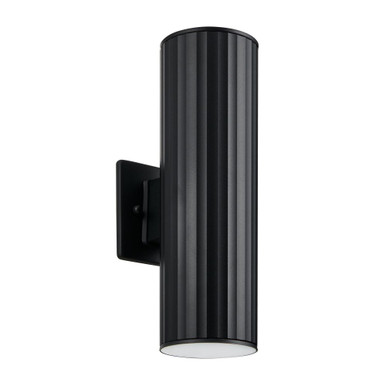 Portillo 2 Light Outdoor Wall Sconce 12.83 Inch and 5.59 Inch Wide by Eglo - 207118A