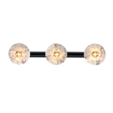 Fina 3 Light Bath Vanity 5.5 Inch X 24.75 Inch Wide by Designers Fountain - D325C-3B-MB