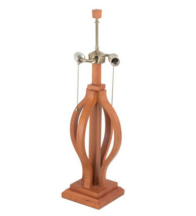 Pinewood 27 Inch High Pinewood Table Base by Meyda Tiffany - 28263