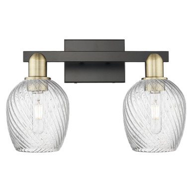 Salina 2 Light Bath Vanity 11.13 Inch Tall X 16.75 Inch Wide by Innovations - 716-2W-G292