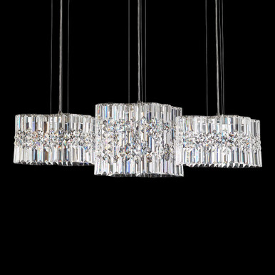 Selene 48W 6 LED Light Small Pendant by Schonbek - SPU140N-SS1O