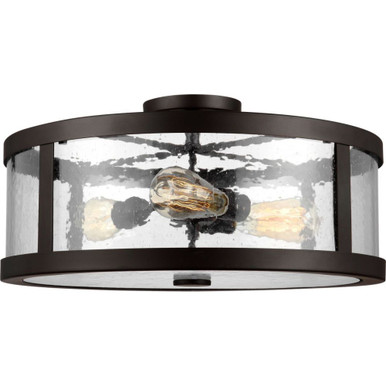 Harrow 3 Light 19.63 Inch Wide Semi Flush Mount by Visual Comfort Studio - SF342