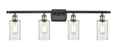 Clymer 4 Light Bath Vanity 9.88 Inch Tall X 33.88 Inch Wide by Innovations - 516-4W-BAB-G802