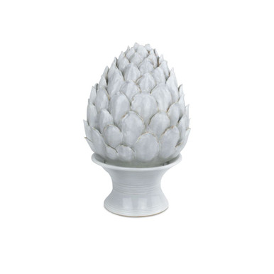 Ivory Artichoke 15.75 Inch Sculpture by Currey Company - 1200-0833