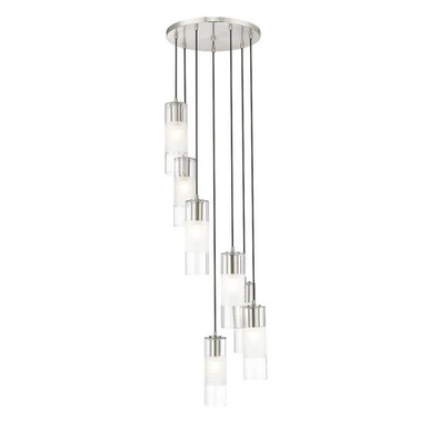 Alton 7 Light Chandelier 14.25 x 18 Inches Wide by Z-Lite - 824P-7R