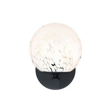 Crown Heights 1 Light Wall Sconce 8 InchX6 Inch Wide by Designers Fountain - D252C-WS-AG-MB