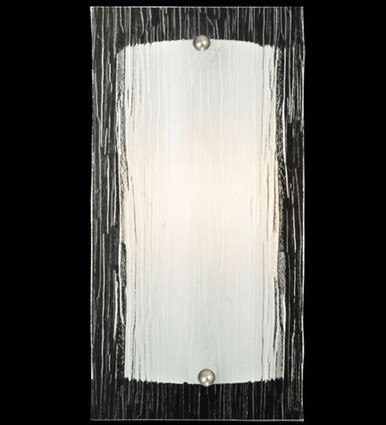 Quadrato Mist 1 Light Wall Sconce 12 x 6 Inches by Meyda Tiffany - 111413