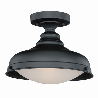 Keenan 1 Light 10 Inch Wide Semi Flush Mount by Vaxcel - C0113